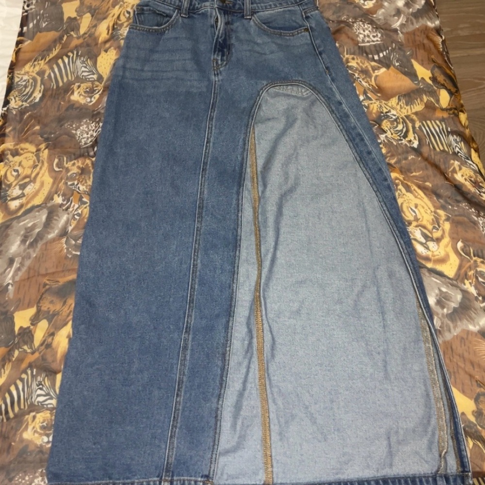 Windsor Blue Denim Skirt